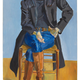Ron Kajiwara, 1971. Oil on canvas 67 7/8 x 35 1/8 inches © The Estate of Alice Neel